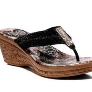 Love & Liberty Rhinestone Sandals